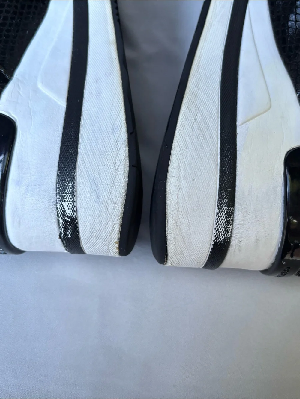 Michael Kors Women’s Black Mixed-Material Sneakers Size 9